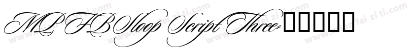 MP FBSloop Script Three字体转换